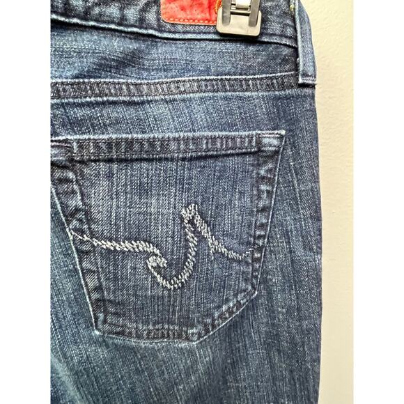 AG Adriano Goldschmied The Club Bootcut jeans Womens Size 30R Made‎ in USA Denim - Picture 8 of 8